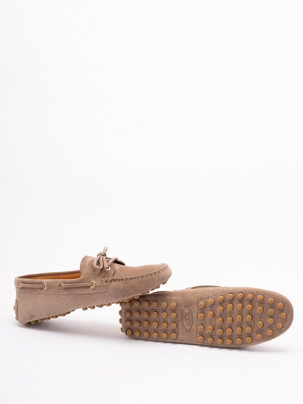 Tod's Women `Boat Gommino` Loafers In Suede TOD'S