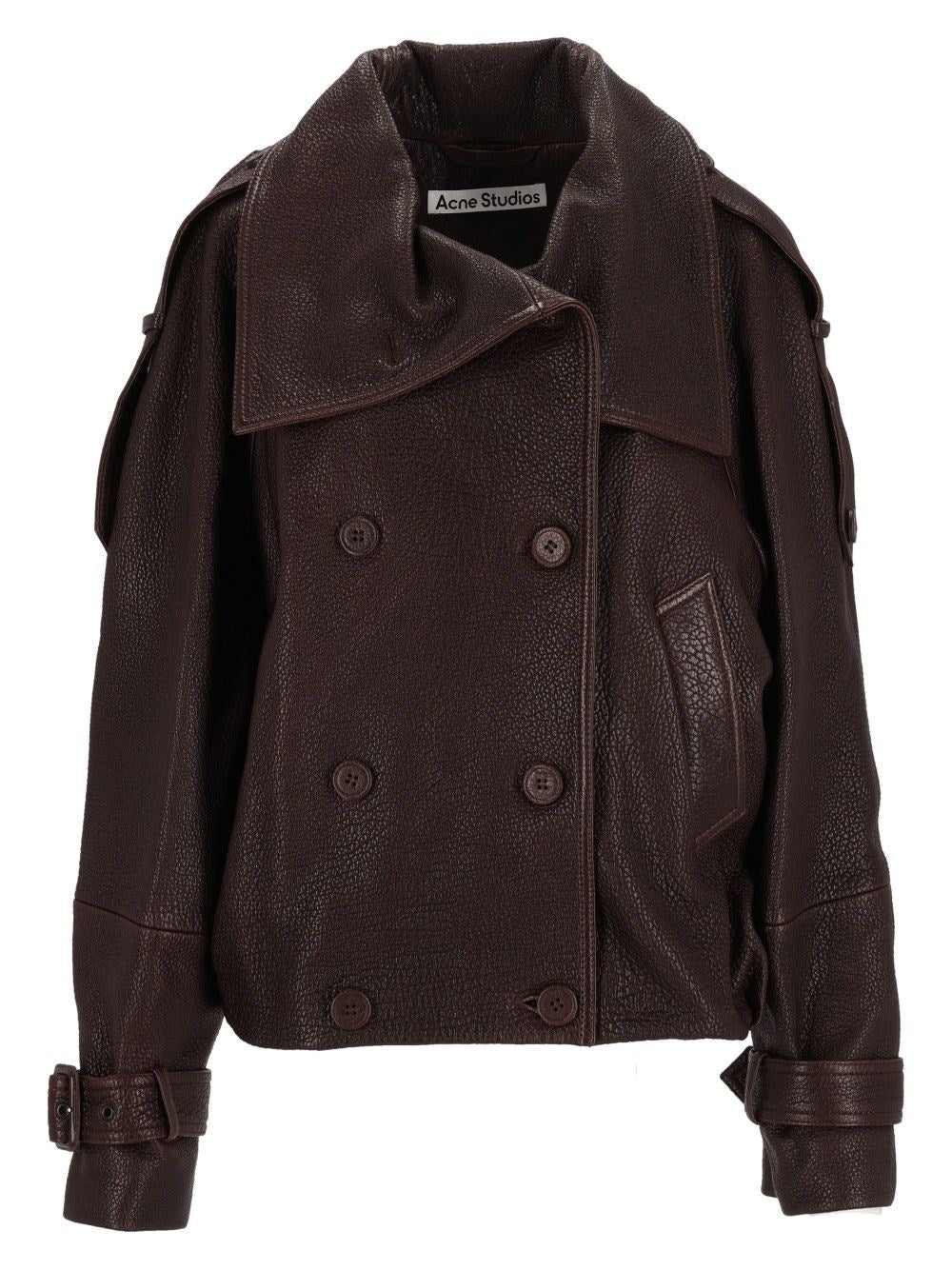 Acne Studios Women Full Grain Leather Jacket ACNE STUDIOS