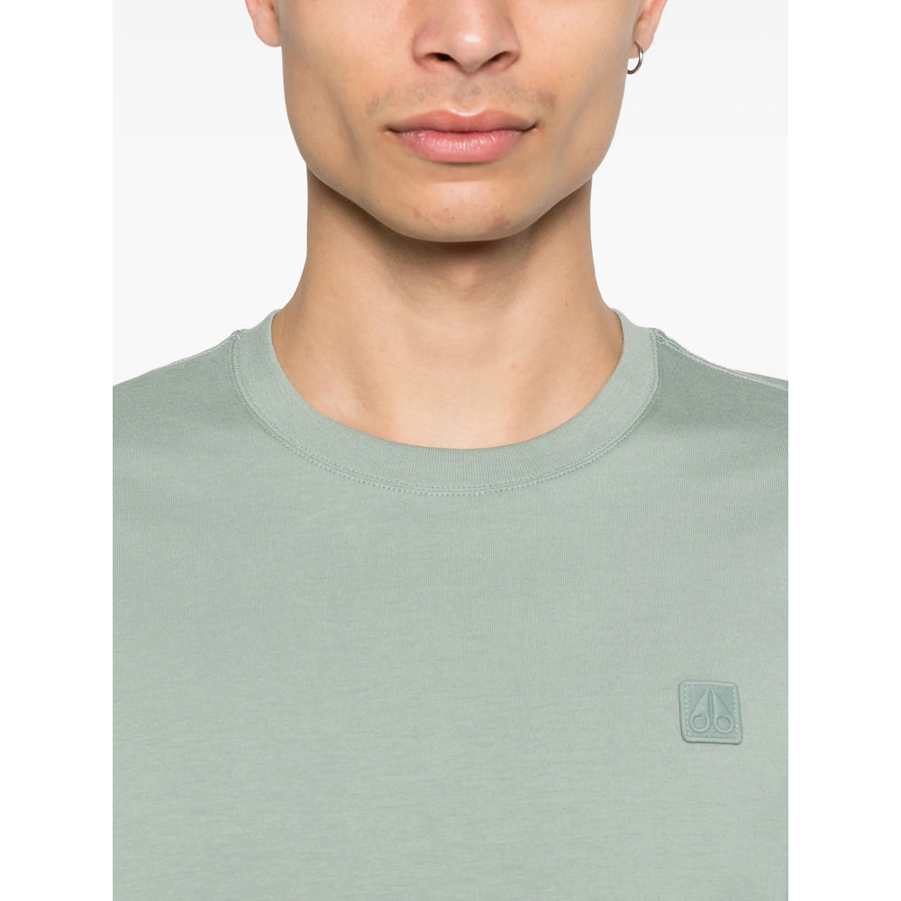 Moose Knuckles Green T-Shirts & Vests - T-Shirts Men MOOSE KNUCKLES