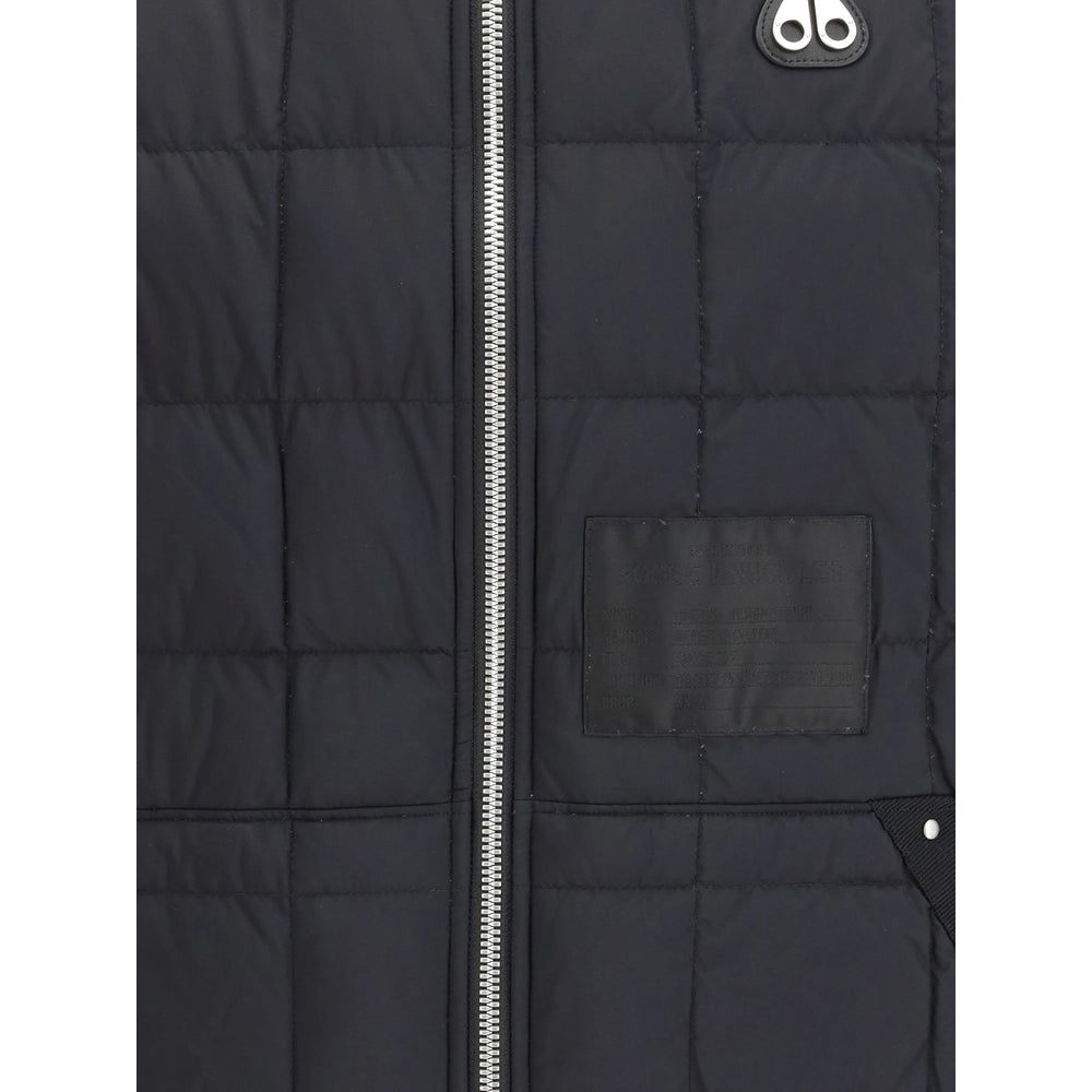 Moose Knuckles Black Jackets - Waistcoats & Gilets Men MOOSE KNUCKLES