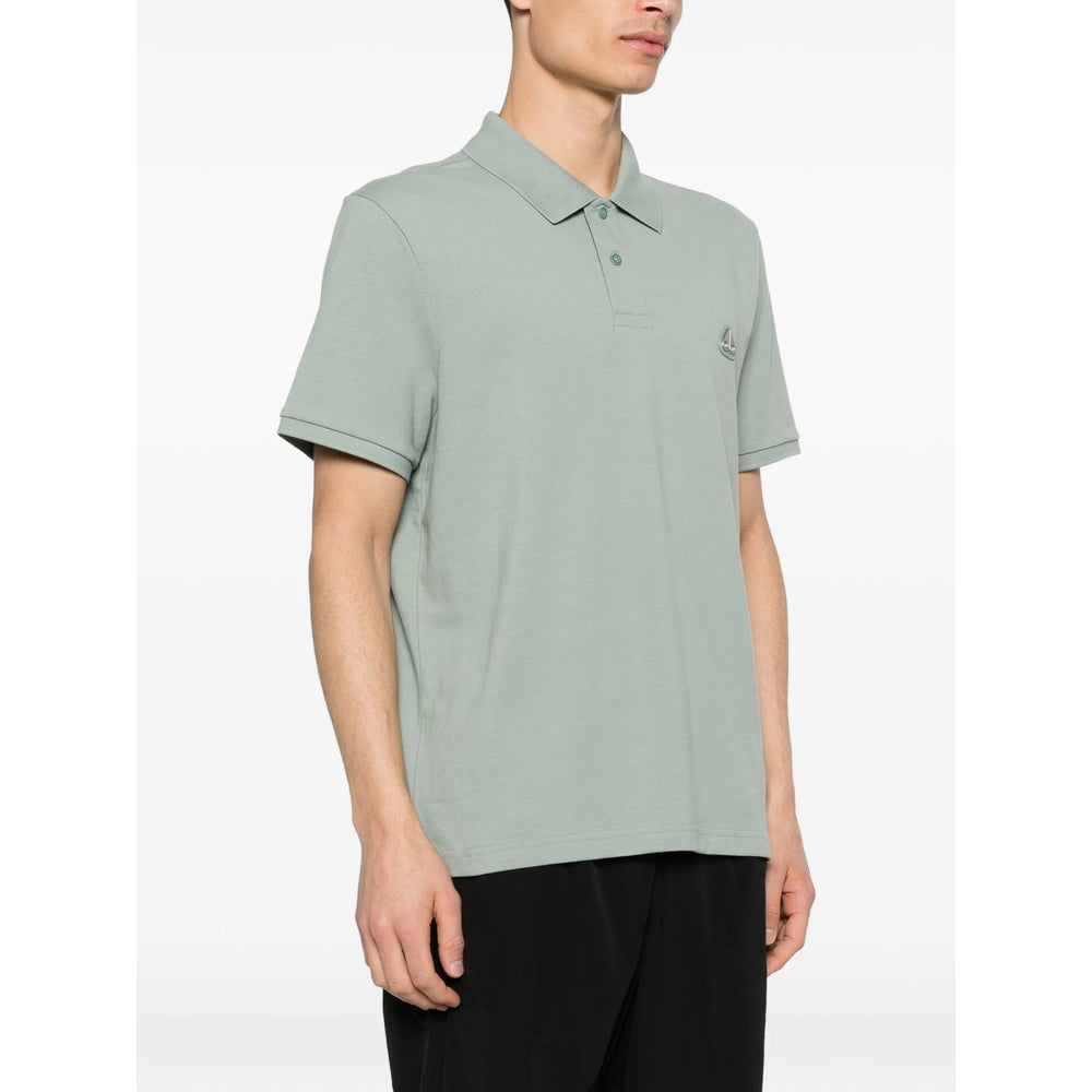 Moose Knuckles Green Polo Shirts Men MOOSE KNUCKLES