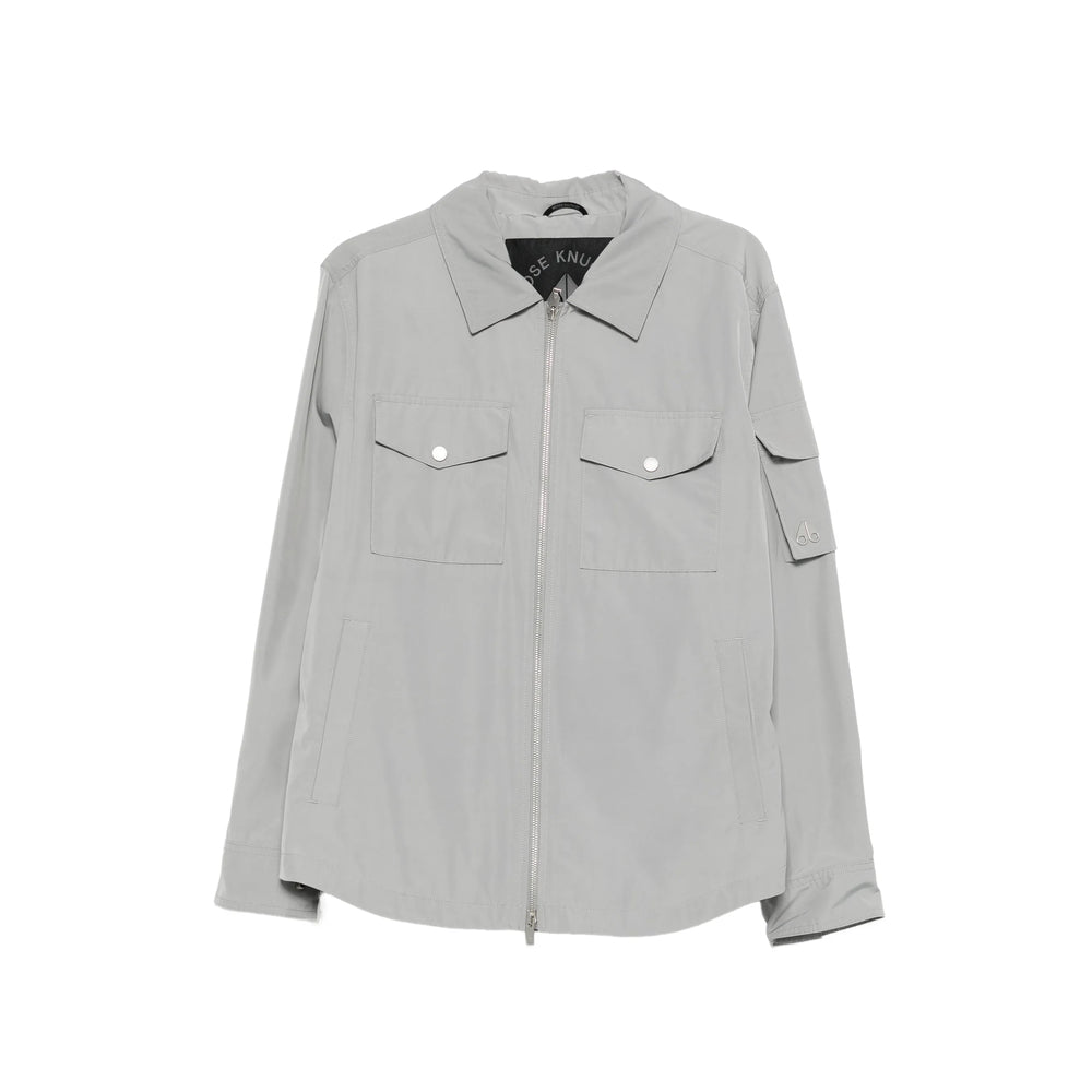 Moose Knuckles Grey Jackets - Shirt Jackets Men MOOSE KNUCKLES