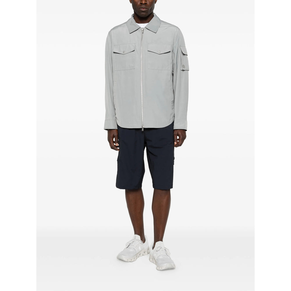 Moose Knuckles Grey Jackets - Shirt Jackets Men MOOSE KNUCKLES