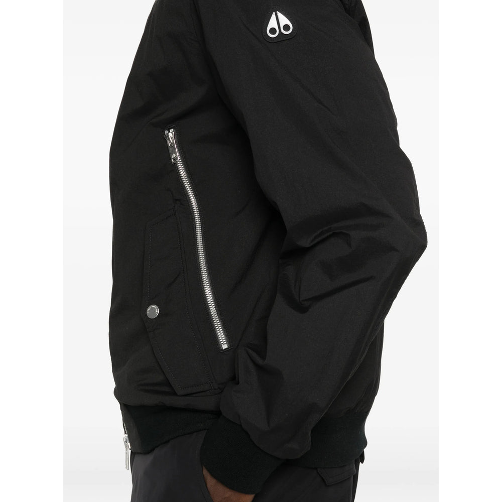 Moose Knuckles Black Jackets - Bomber Jackets Men MOOSE KNUCKLES