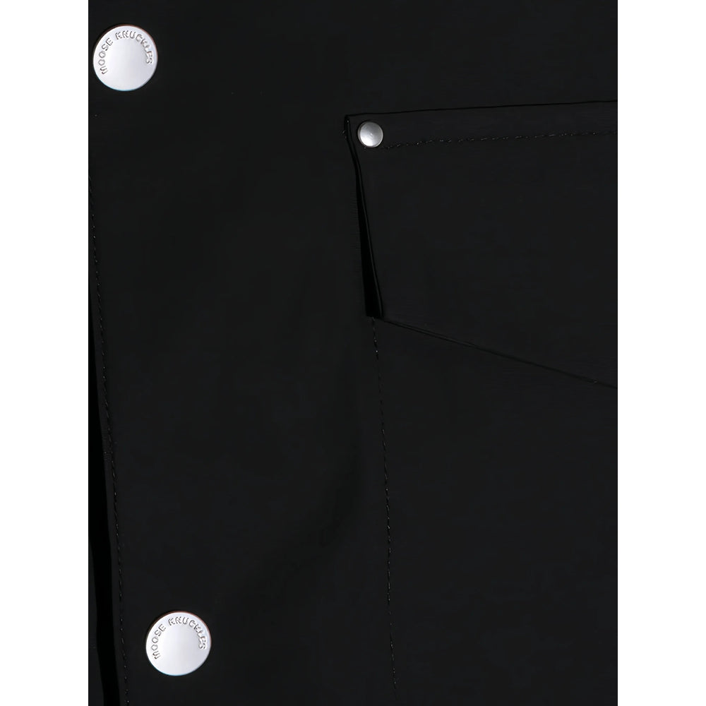 Moose Knuckles Black Shirts Men MOOSE KNUCKLES
