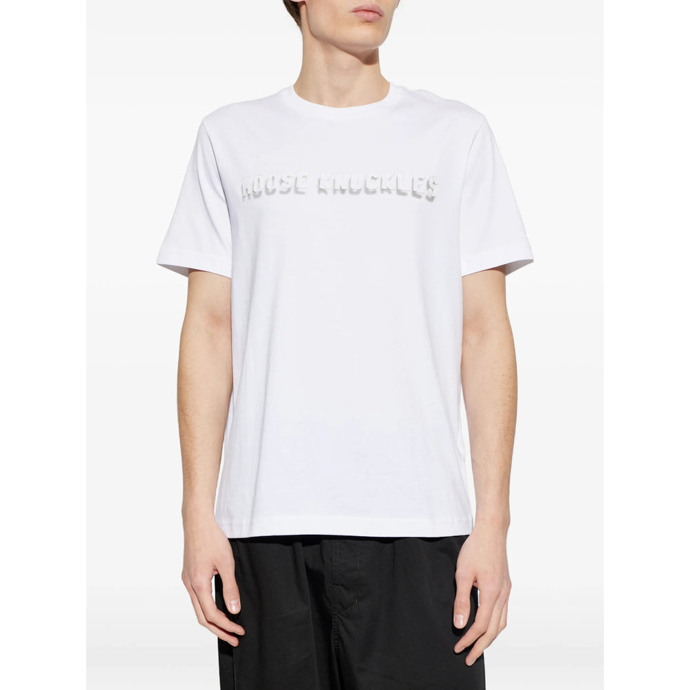 Moose Knuckles White T-Shirts & Vests - T-Shirts Men MOOSE KNUCKLES