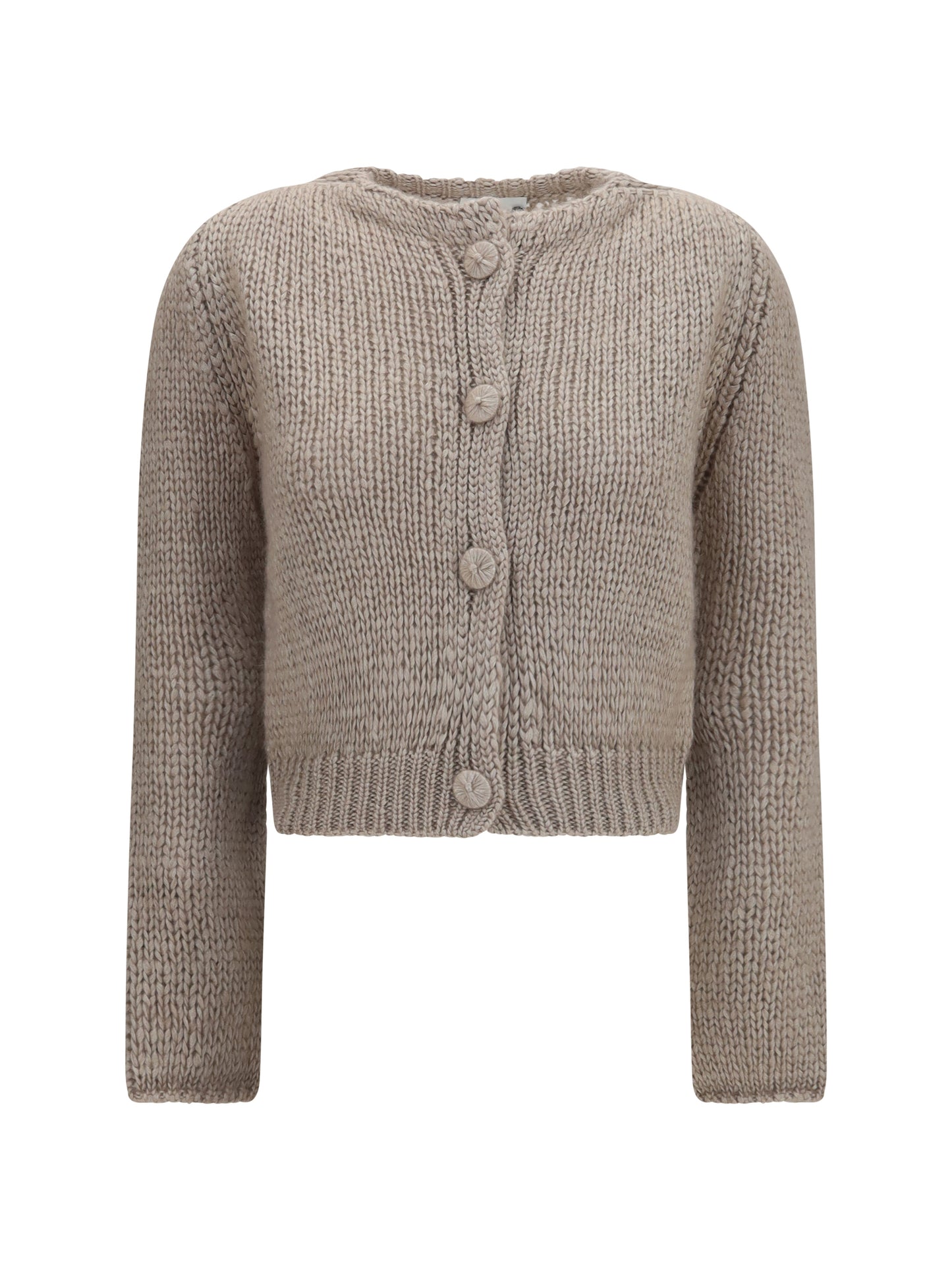 Forte_Forte Women Chunky Knit Cardigan With Buttons FORTE FORTE