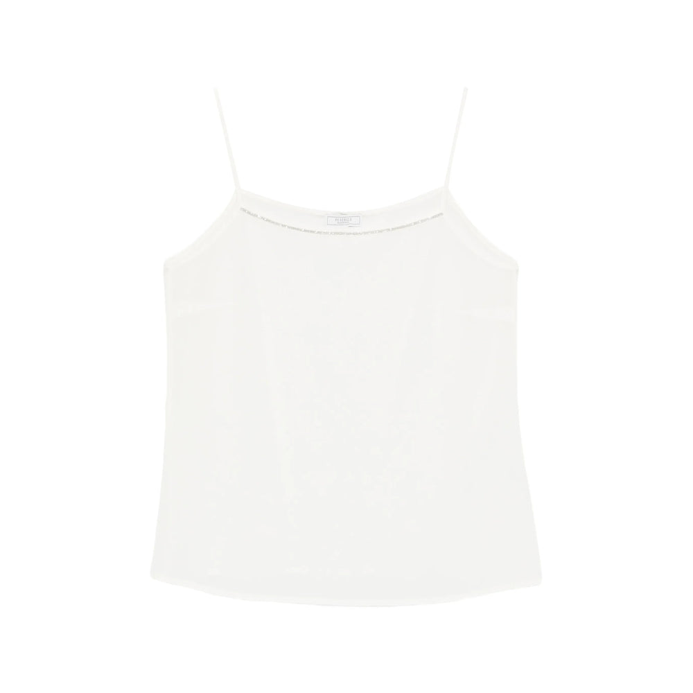 Peserico White Tops - Vests & Tank Tops Women PESERICO