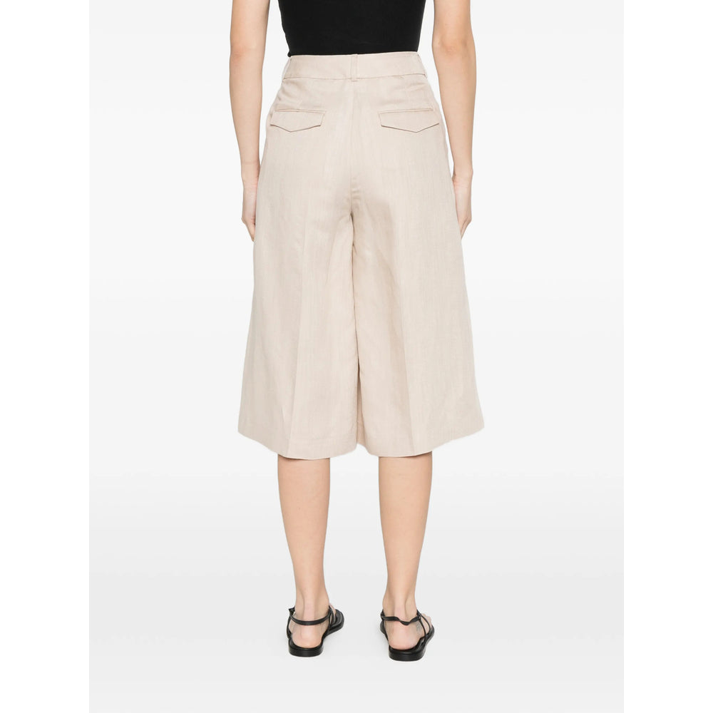 Peserico Neutrals Shorts - Tailored Shorts Women