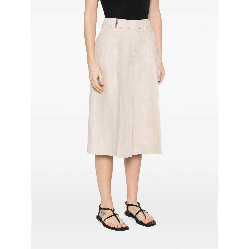 Peserico Neutrals Shorts - Tailored Shorts Women