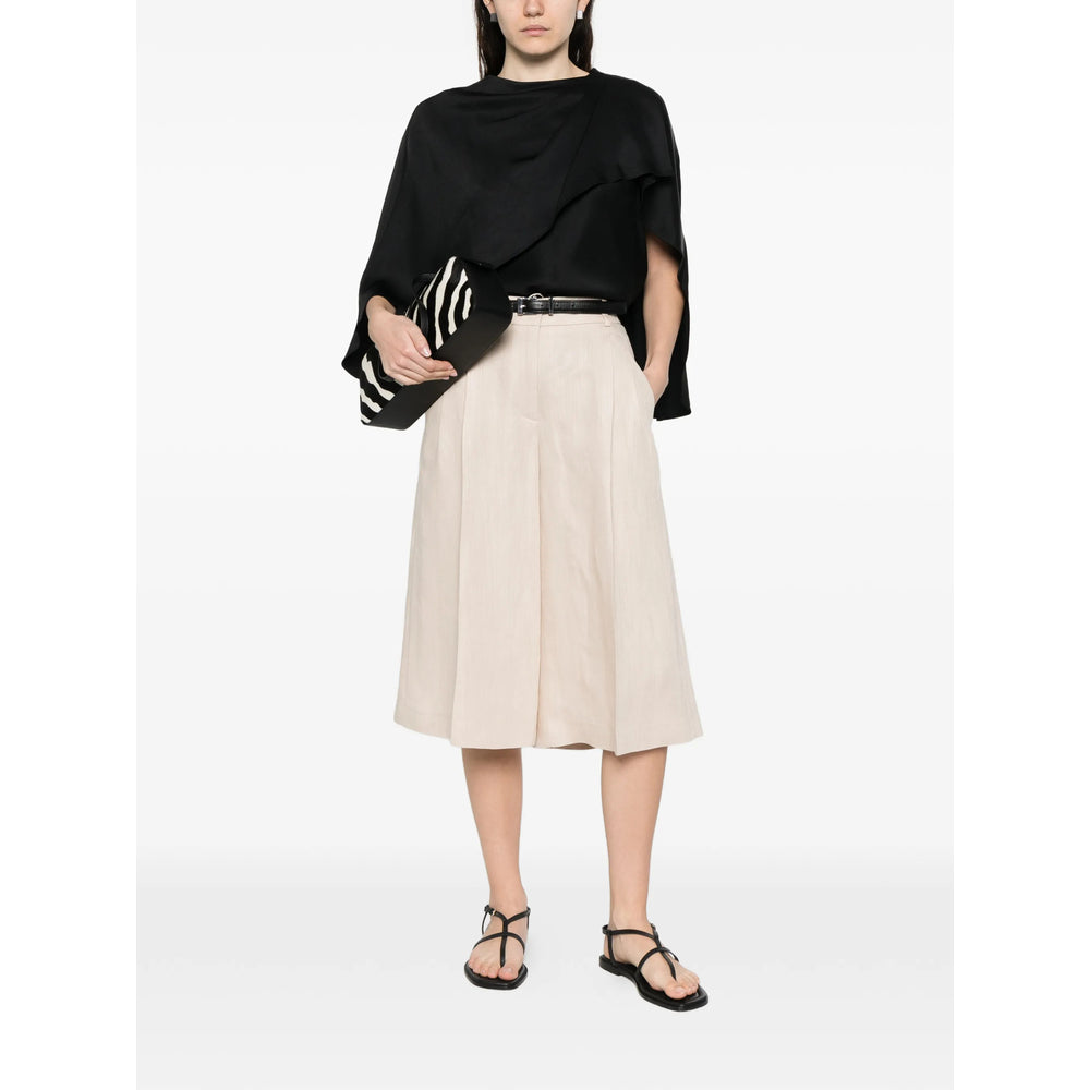 Peserico Neutrals Shorts - Tailored Shorts Women