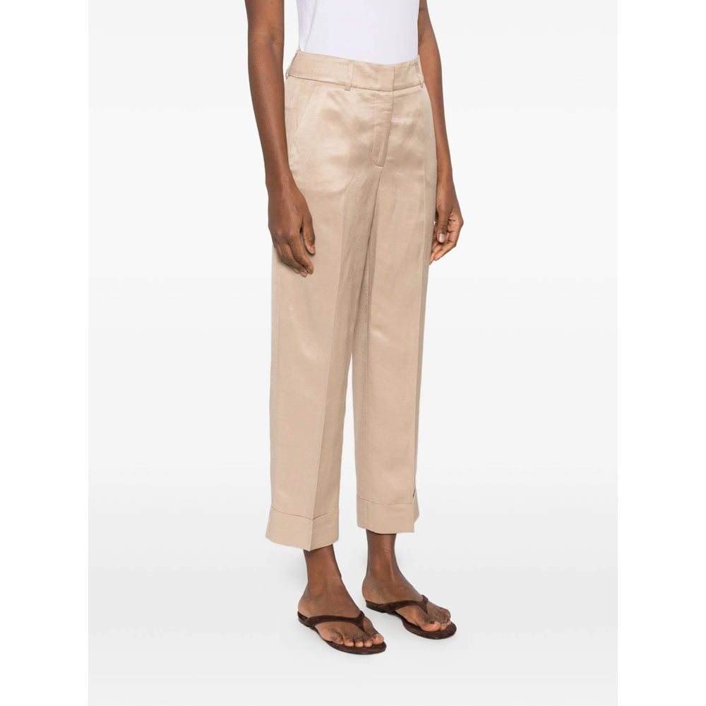 Peserico Neutrals Trousers - Tailored Trousers Women PESERICO