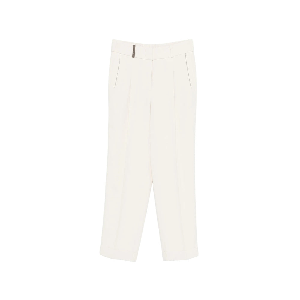 Peserico Neutrals Trousers - Tailored Trousers Women PESERICO