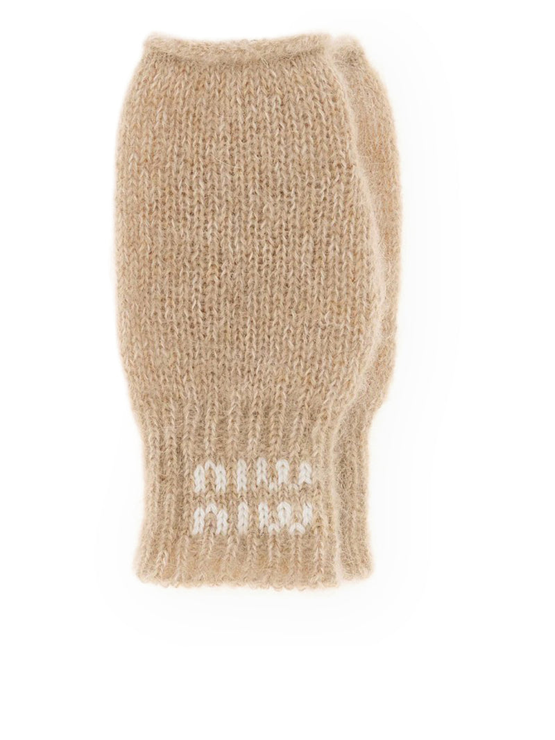 Miu Miu Women Stretch Mohair Blend Gloves MIU MIU