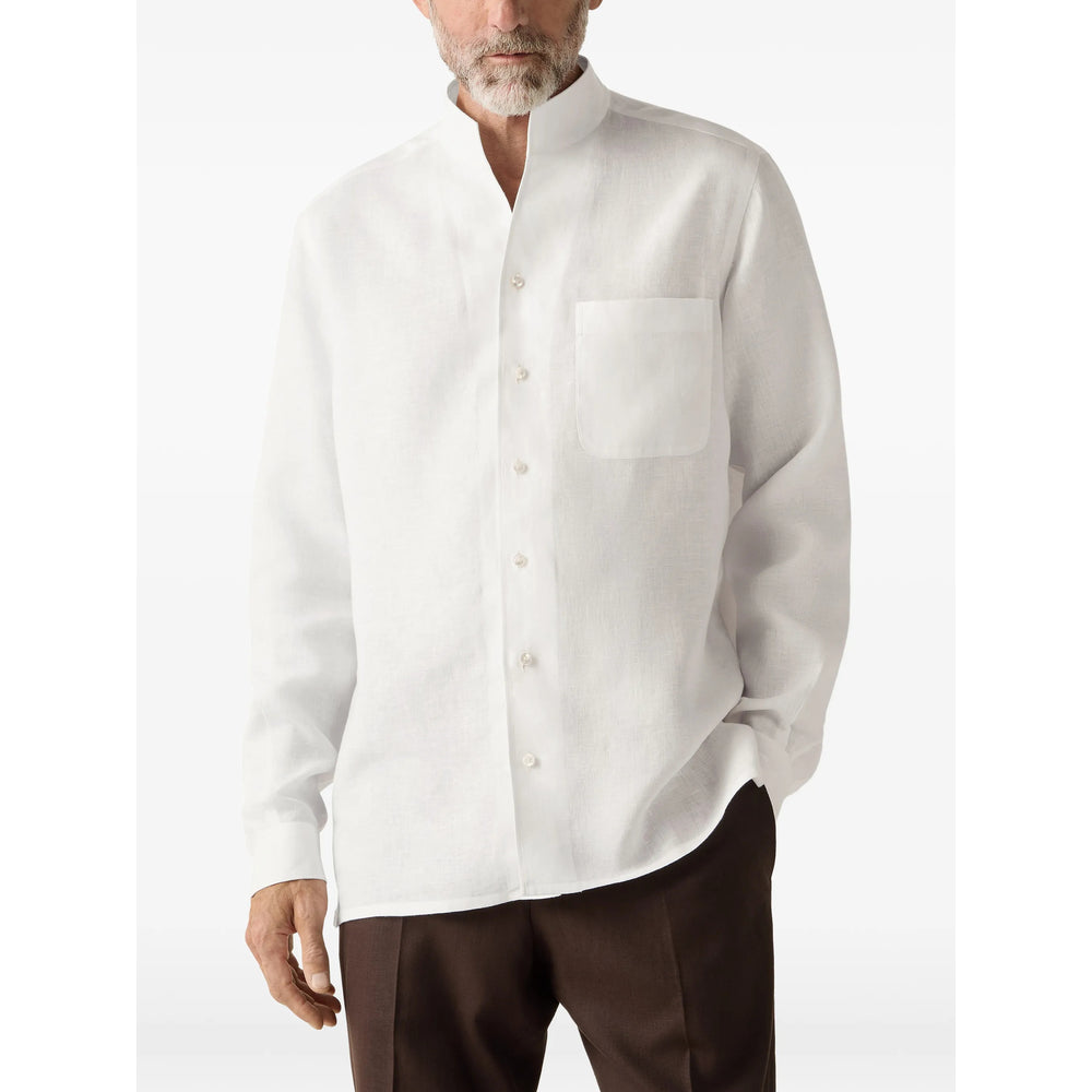 Zegna White Shirts Men ZEGNA