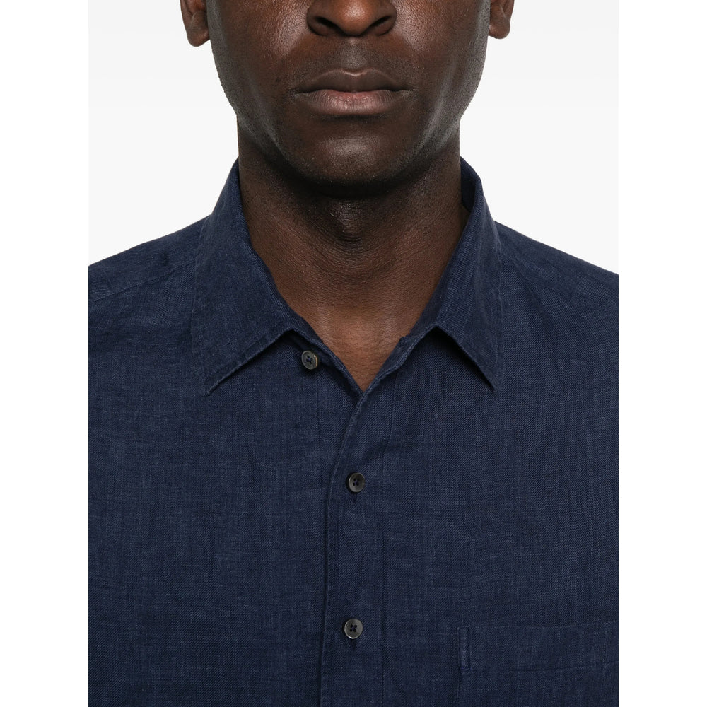Zegna Blue Polo Shirts Men ZEGNA