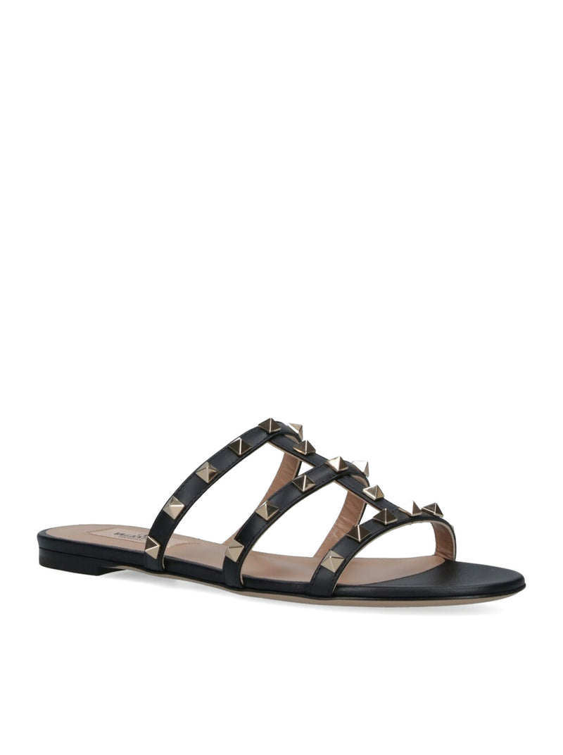 Valentino Garavani Women "Rockstud" Slide Sandals VALENTINO GARAVANI
