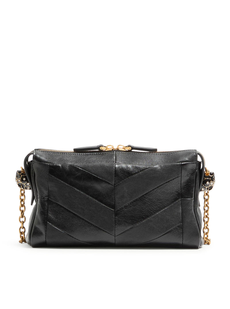 Valentino Garavani Women Valentino Garavani Panthea Small Chevron Nappa Shoulder Bag VALENTINO GARAVANI