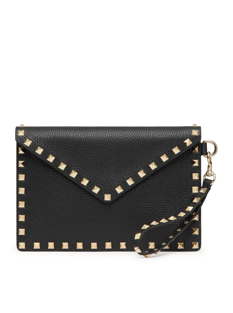Valentino Garavani Women Rockstud Pouch In Calfskin VALENTINO GARAVANI