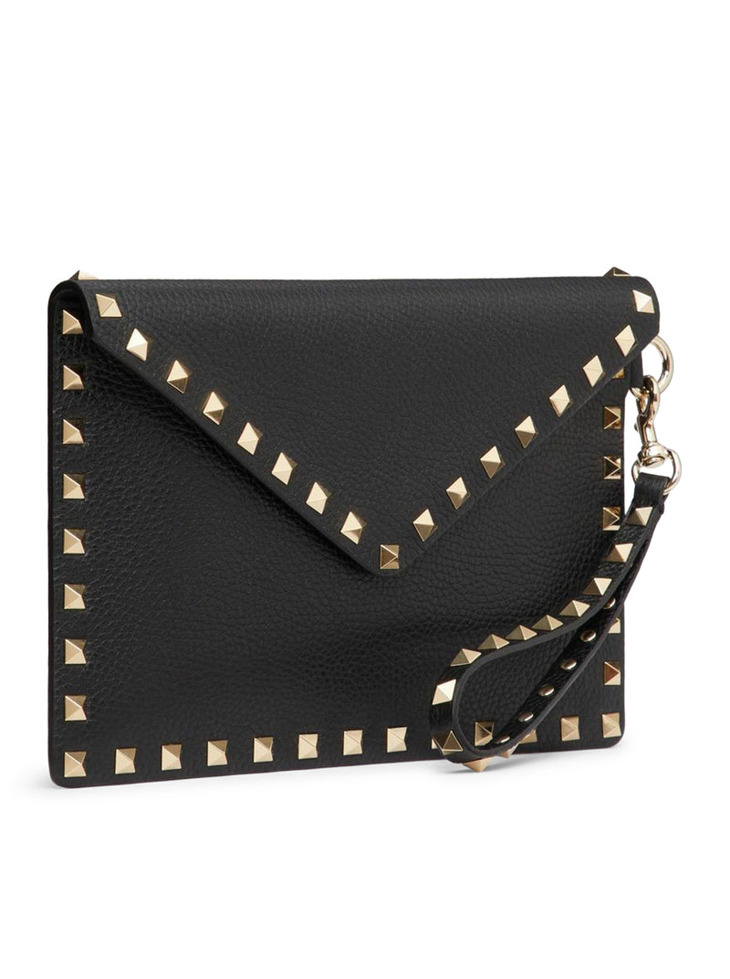 Valentino Garavani Women Rockstud Pouch In Calfskin VALENTINO GARAVANI