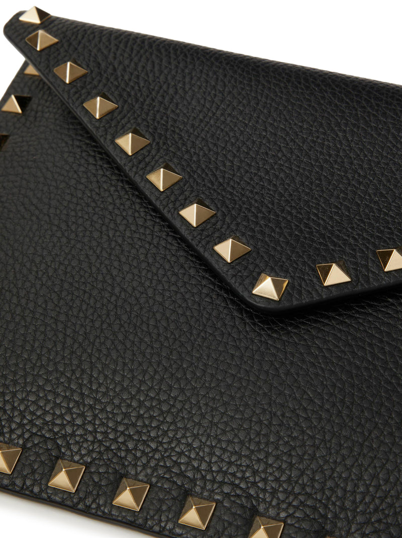 Valentino Garavani Women Rockstud Pouch In Calfskin VALENTINO GARAVANI