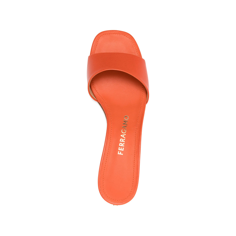 Ferragamo Orange Shoes Women FERRAGAMO