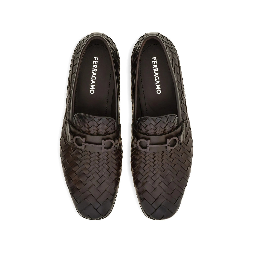 Ferragamo Brown Loafers Men FERRAGAMO