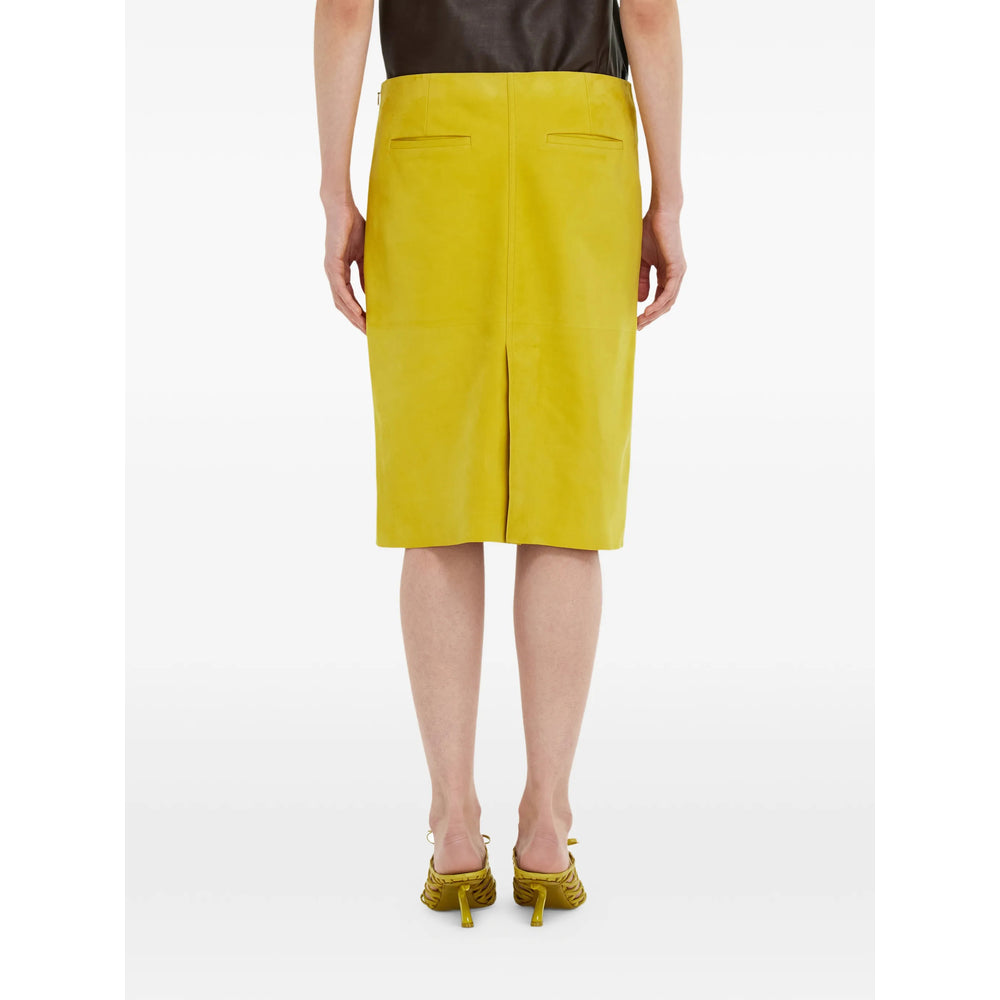 Ferragamo Yellow Skirts - Pencil Skirts Women FERRAGAMO