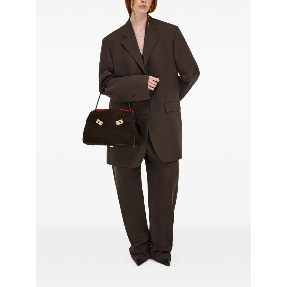 Ferragamo Brown Shoulder Bags Women FERRAGAMO