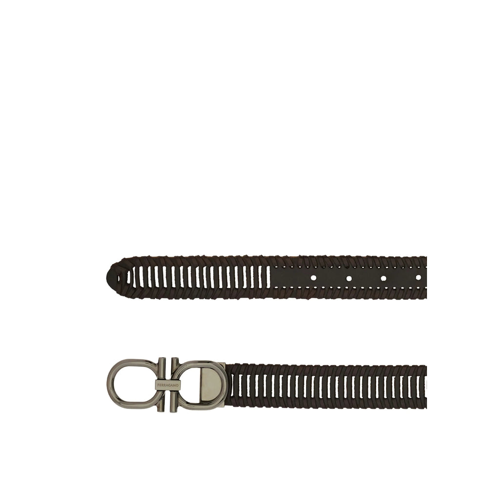 Ferragamo Black Belts Men FERRAGAMO