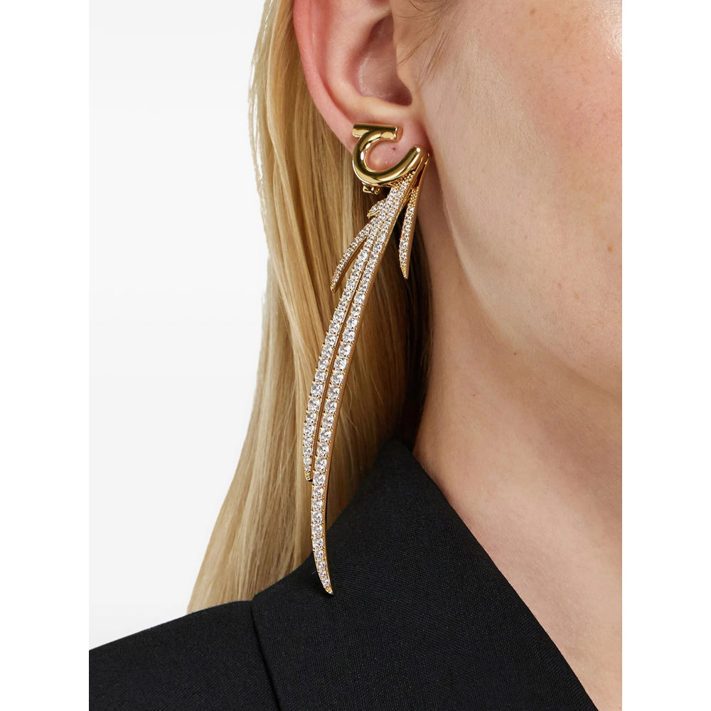 Ferragamo Gold Earrings Women FERRAGAMO