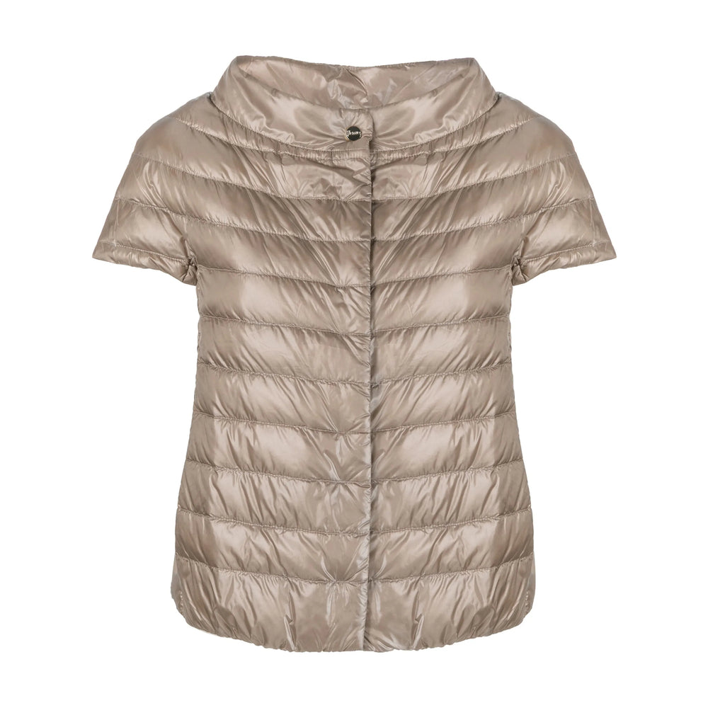 Herno Brown Jackets - Puffer Jackets Women HERNO
