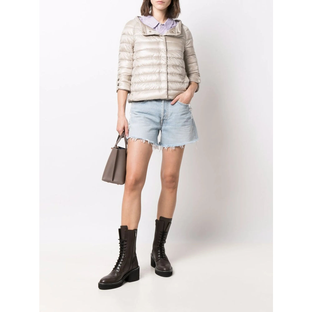 Herno Neutrals Jackets - Puffer Jackets Women HERNO