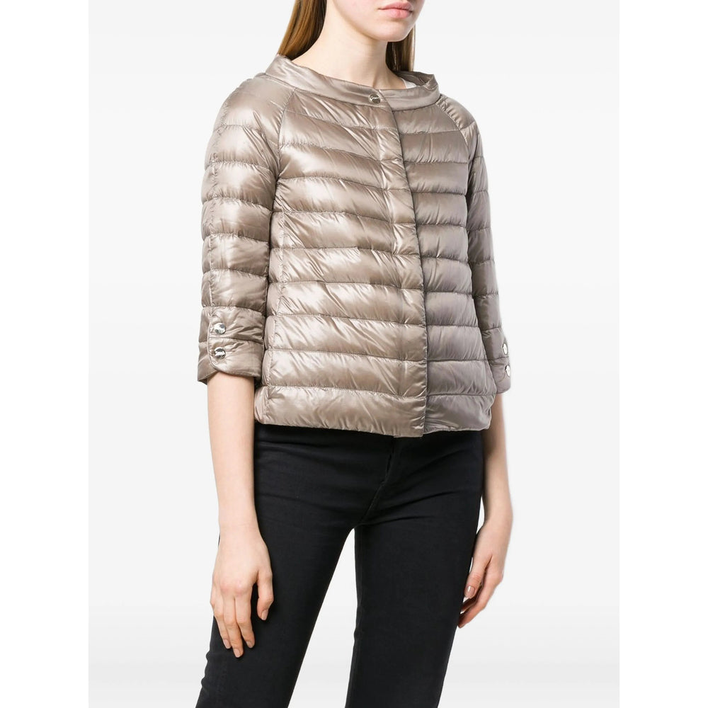 Herno Neutrals Jackets - Puffer Jackets Women HERNO