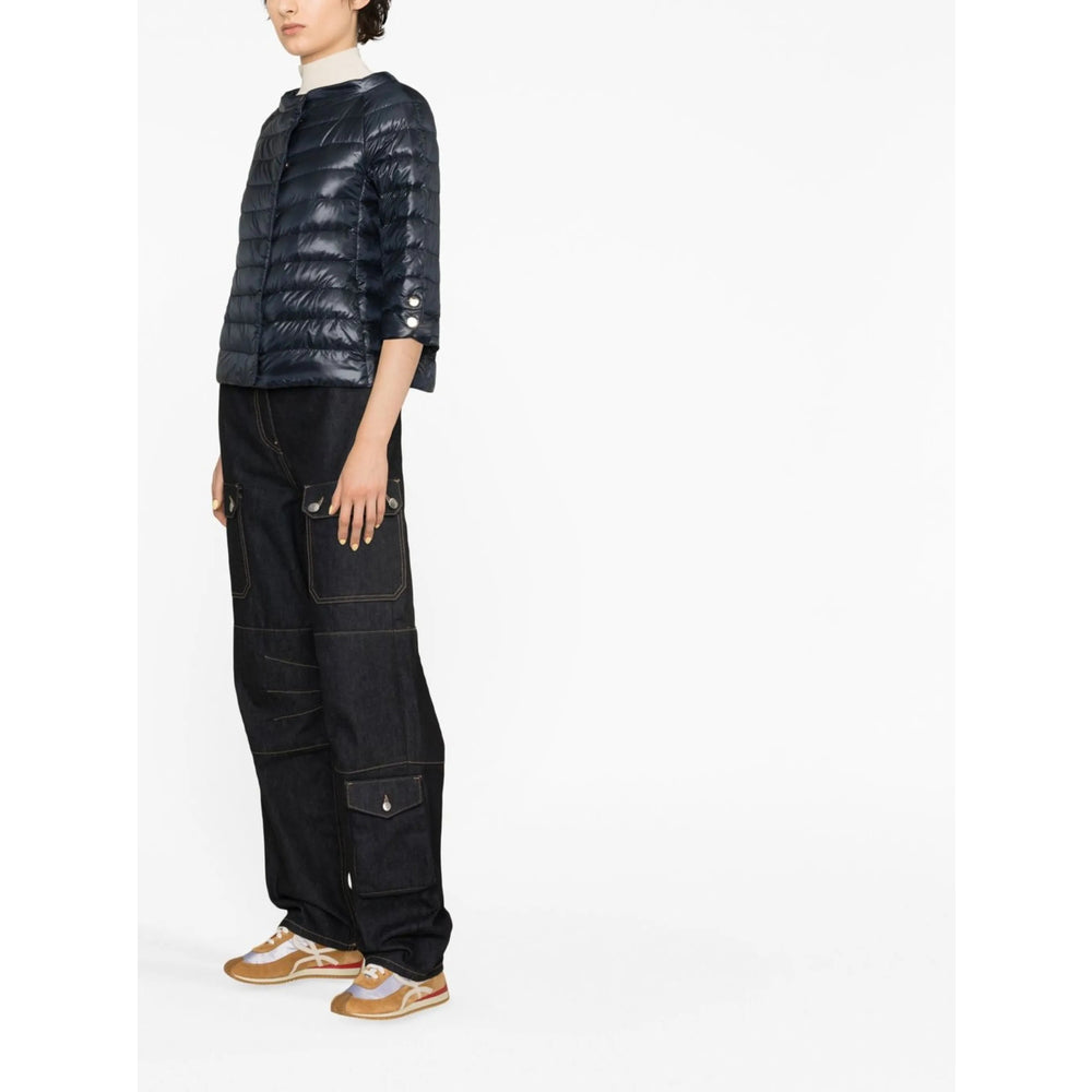 Herno Blue Jackets - Puffer Jackets Women HERNO