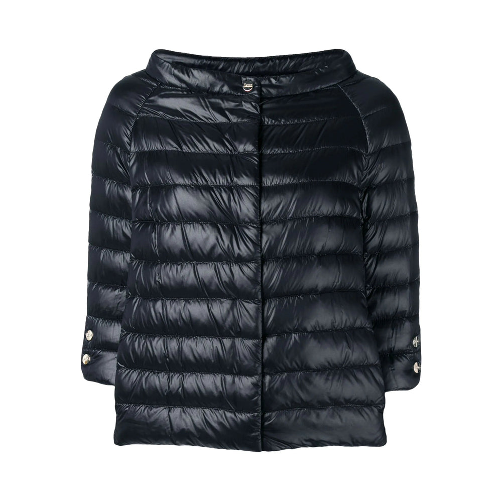 Herno Black Jackets - Puffer Jackets Women HERNO