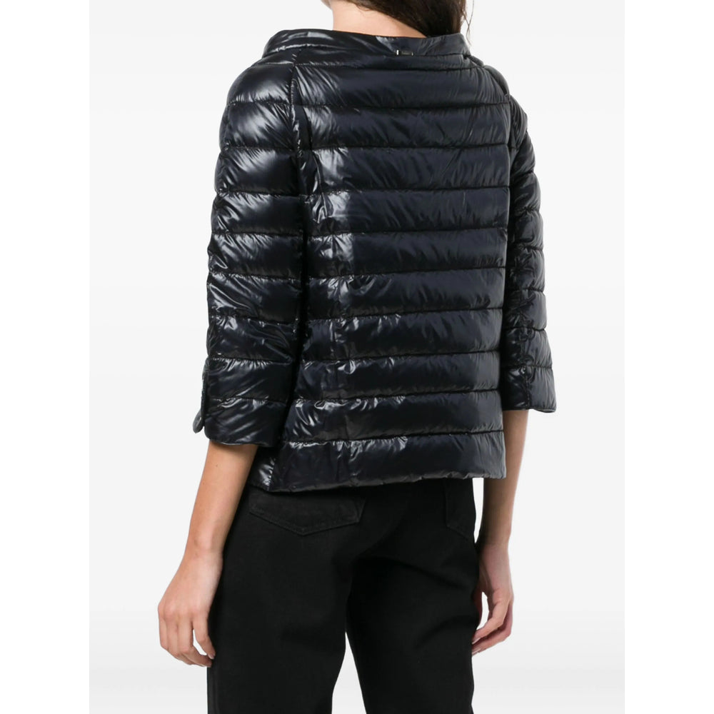 Herno Black Jackets - Puffer Jackets Women HERNO