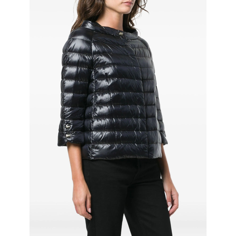 Herno Black Jackets - Puffer Jackets Women HERNO