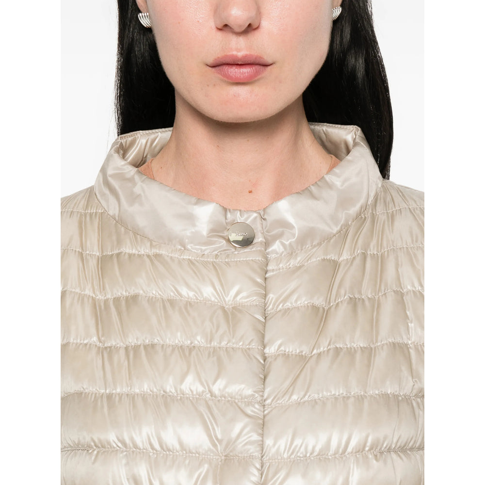 Herno Neutrals Jackets - Puffer Jackets Women HERNO