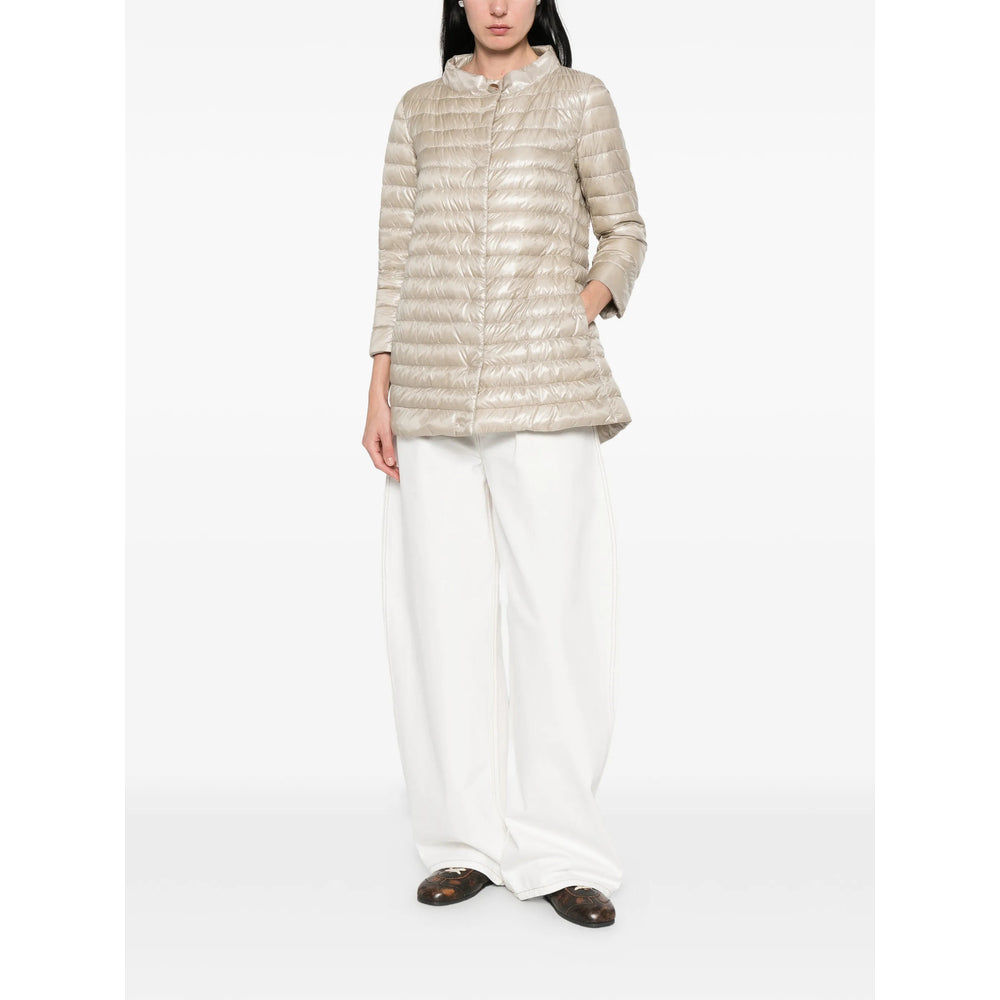 Herno Neutrals Jackets - Puffer Jackets Women HERNO