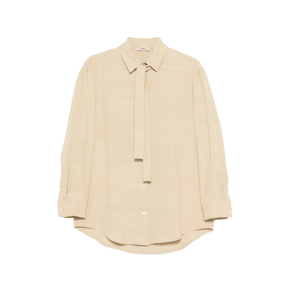 Herno Neutrals Tops - Shirts Women HERNO