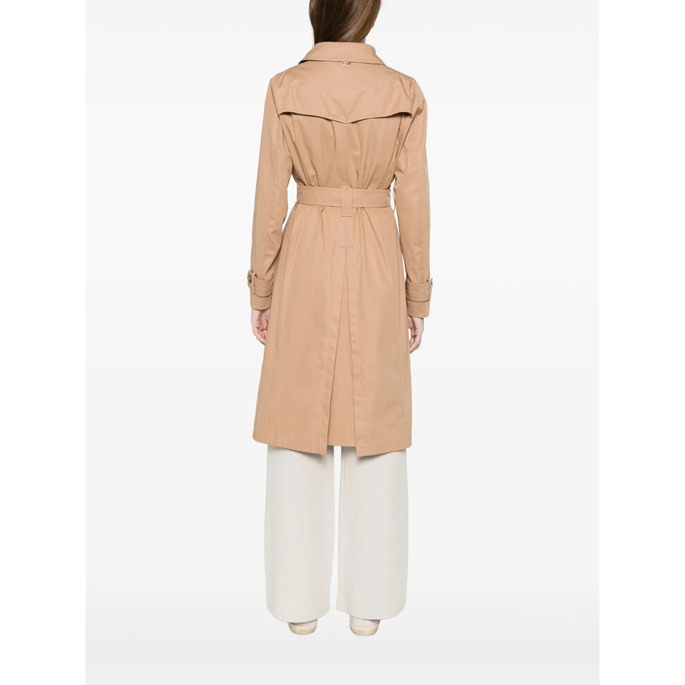Herno Neutrals Coats - Double Breasted & Peacoats Women HERNO