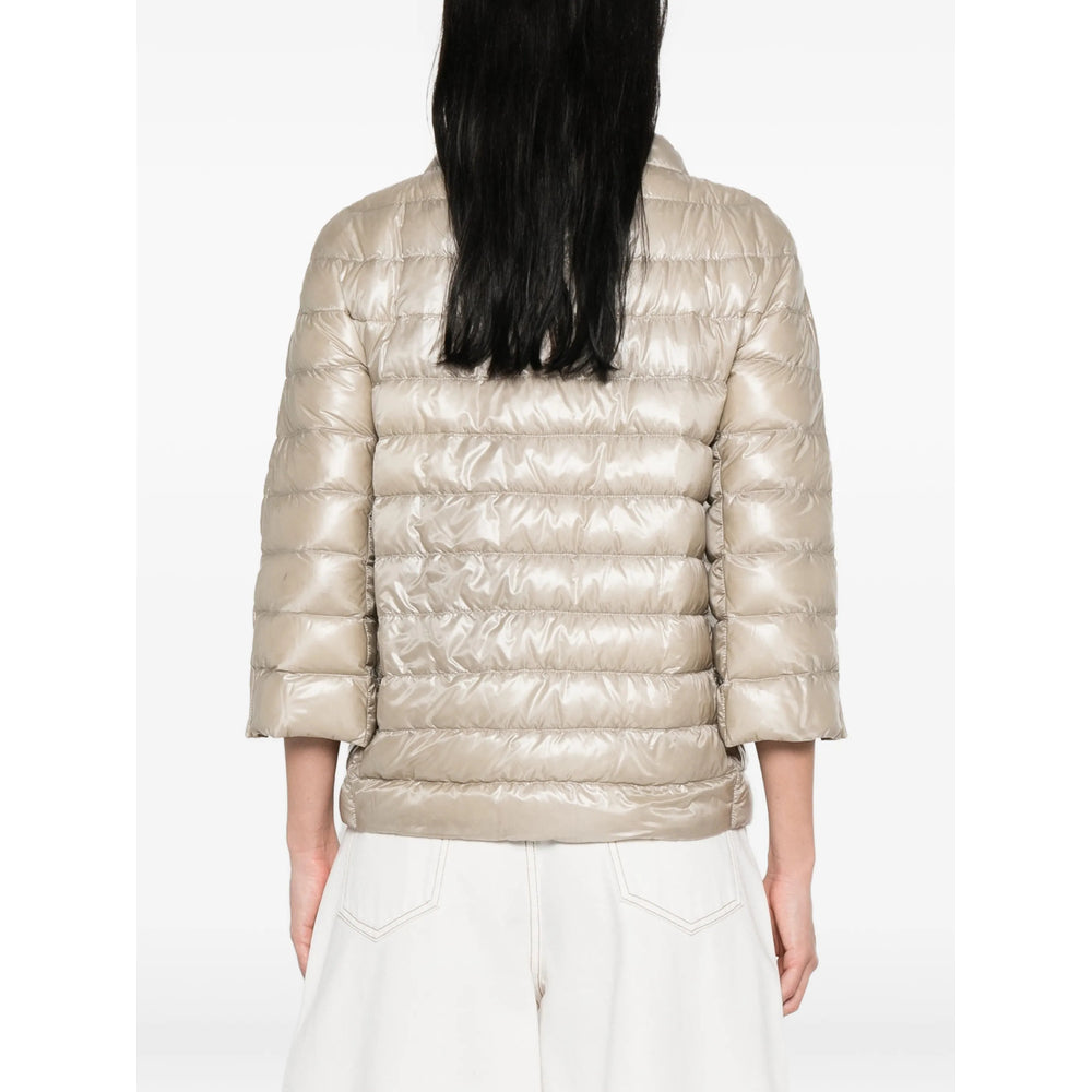 Herno Neutrals Jackets - Puffer Jackets Women HERNO