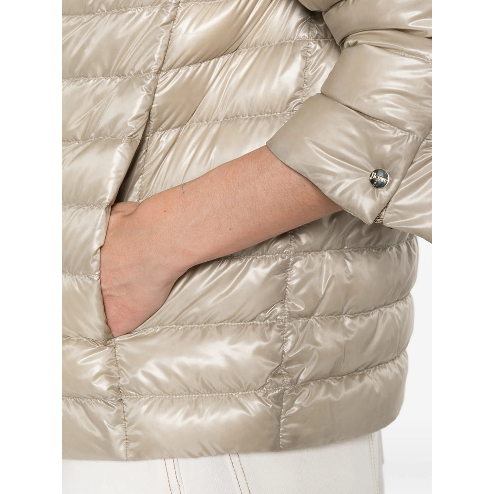 Herno Neutrals Jackets - Puffer Jackets Women HERNO