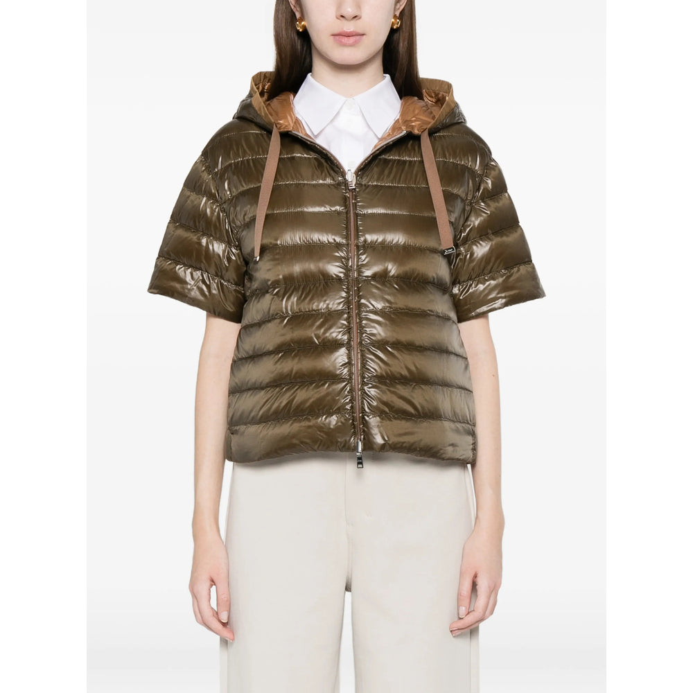Herno Neutrals Jackets - Puffer Jackets Women HERNO