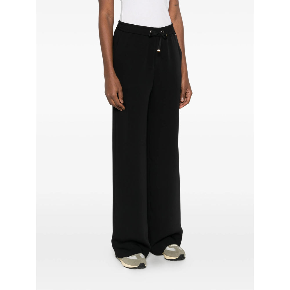Herno Blue Trousers - High-Waisted Trousers Women HERNO