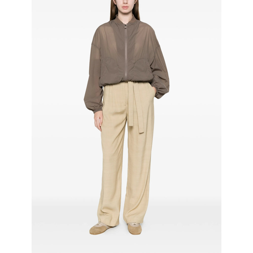 Herno Neutrals Trousers - Straight Trousers Women HERNO