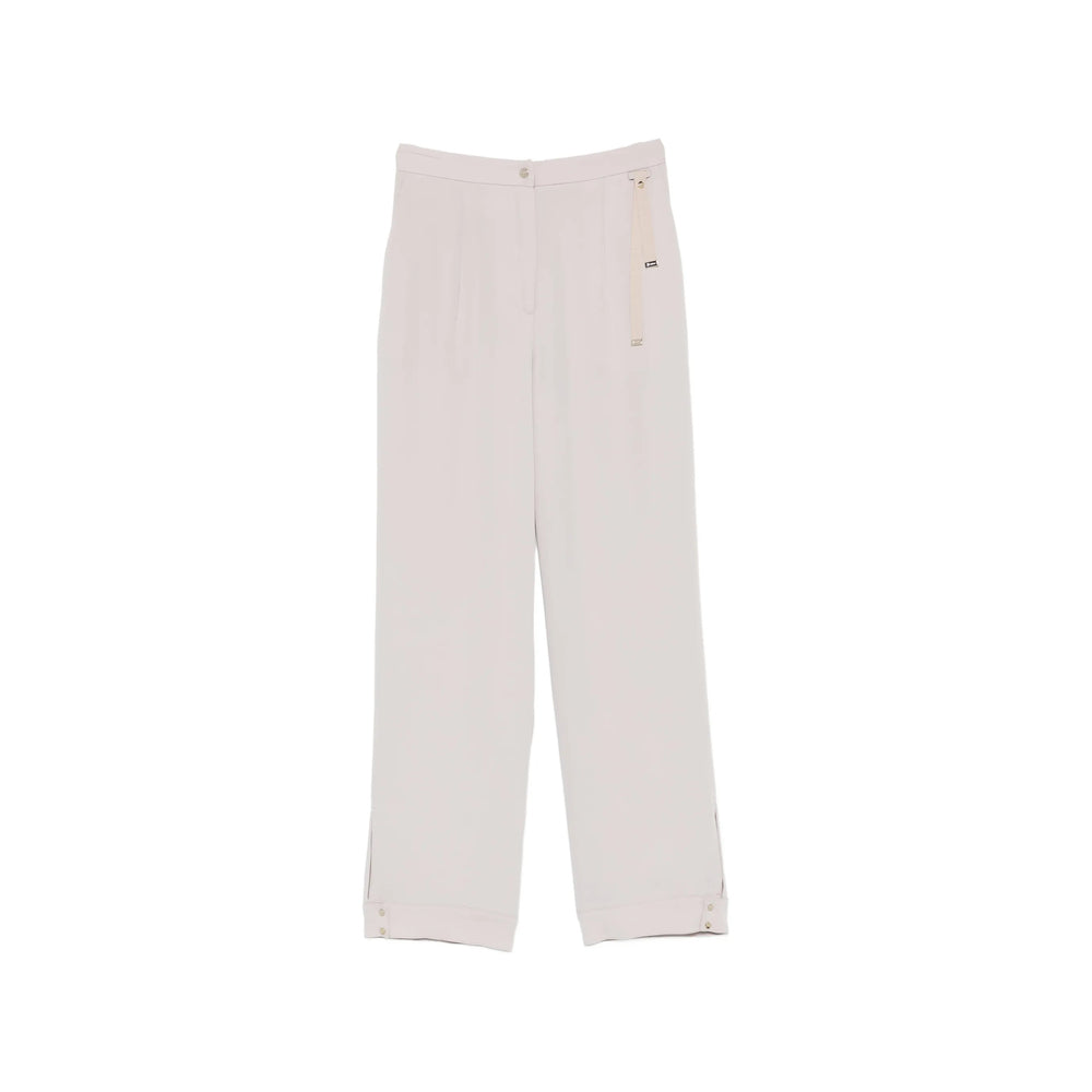 Herno Grey Trousers - Straight Trousers Women HERNO
