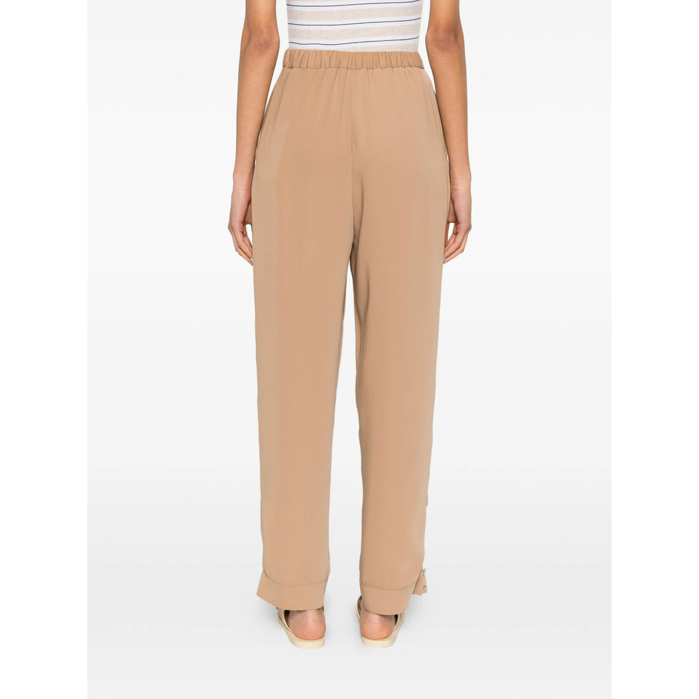 Herno Neutrals Trousers - Straight Trousers Women HERNO
