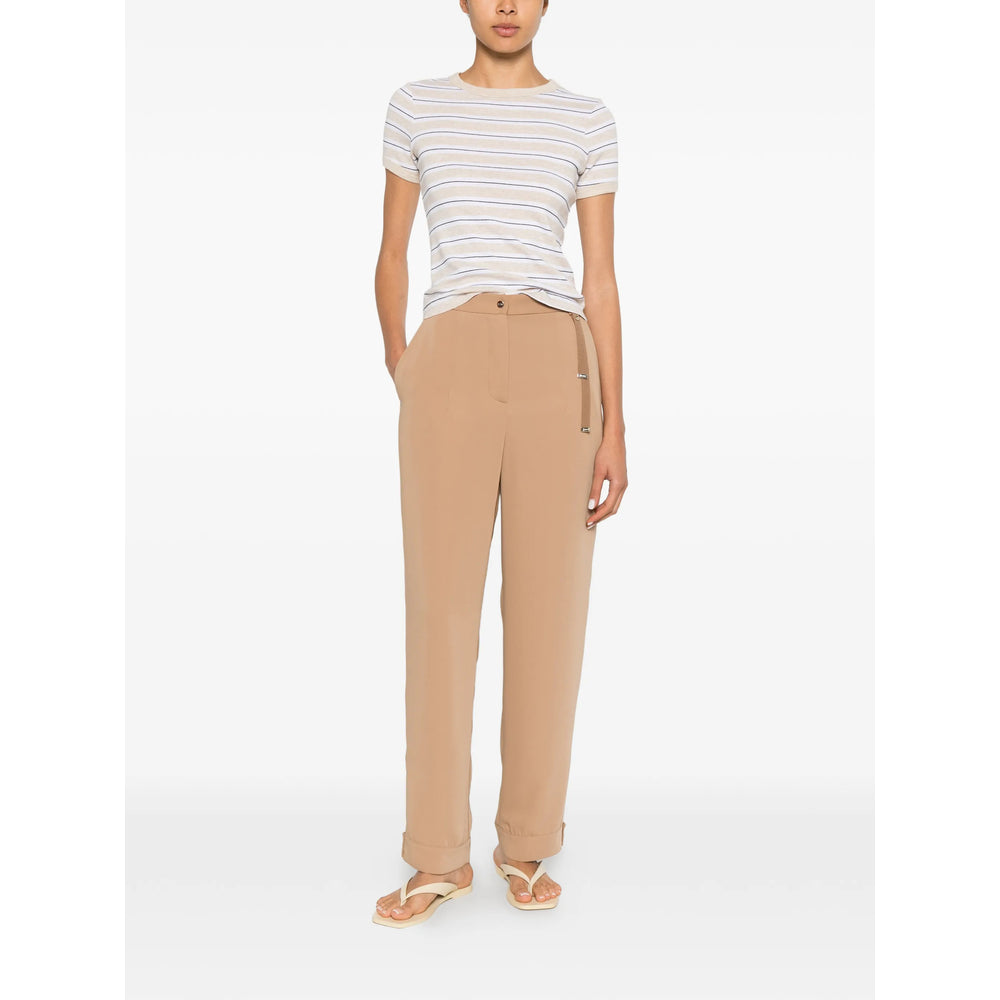 Herno Neutrals Trousers - Straight Trousers Women HERNO